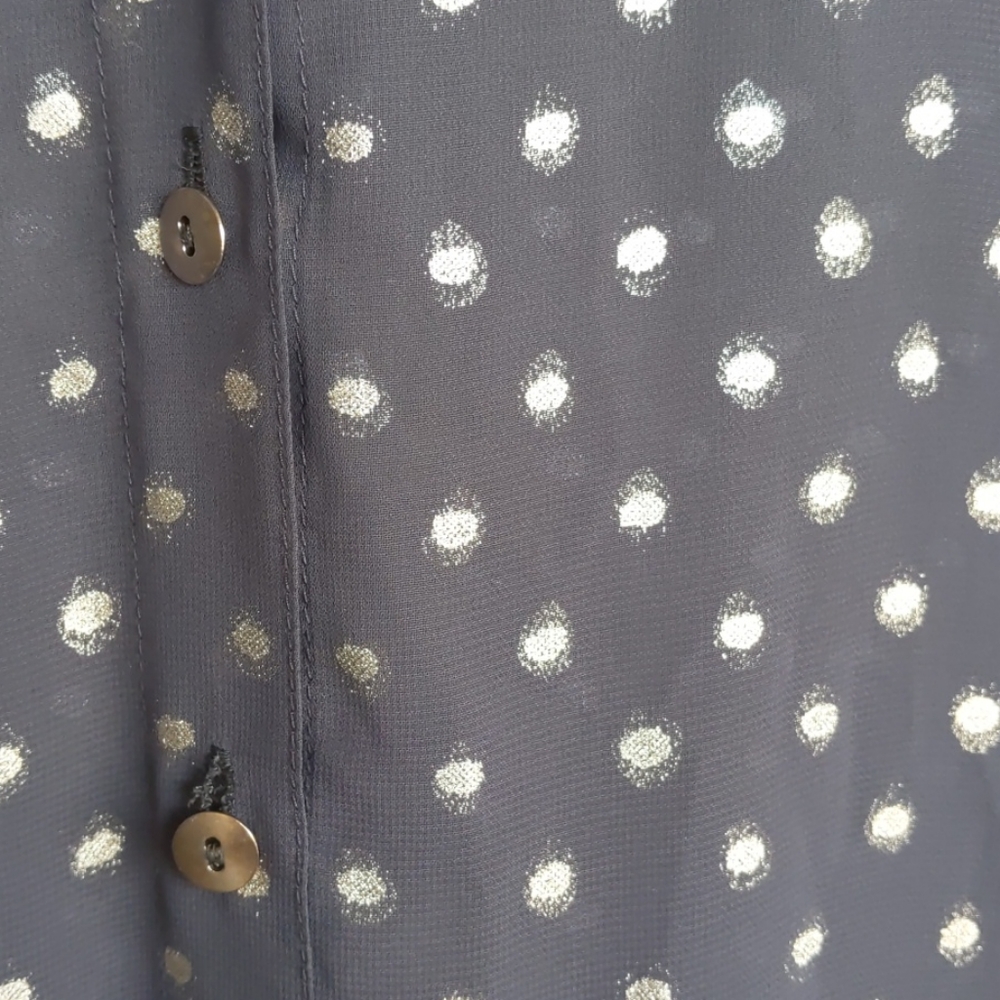 Sheer Button Up - Picture 2 of 4